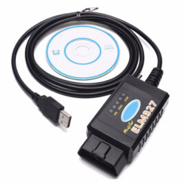 ELM327 OBD2 Adapter FTDI/PIC18F25K80 Chip with Switch USB Code Reader for Ford HS CAN/MS CAN OBDII Diagnostic Interface