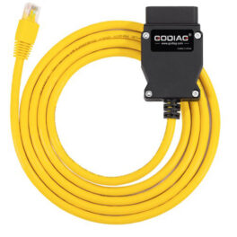 GODIAG GT109 DOIP ENET Programming Cable for BMW Benz VAG JLR Volvo DoIP with Voltage Display Replace BMW ENET Cable