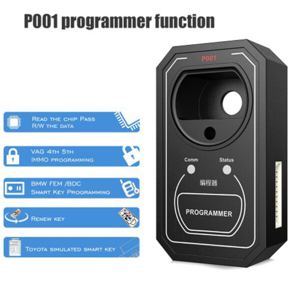 OBDSTAR P001 3-in-1 Programmer for X300 DP, X300 DP Plus, MK70, MS80, X300 Mini EEPROM Adapter, RFID Adapter and Key Renew Adapter - Image 5