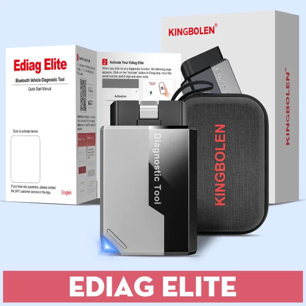 KINGBOLEN EDIAG ELITE Free Update CANFD&FCA All System Diagnostic Tool Bidirectional Test OBD2 Scanner - Image 8
